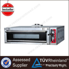 Para o equipamento de cozinha do restaurante Forno de plataforma de luxo de 1-camada 3-Tray Gas Double Deck